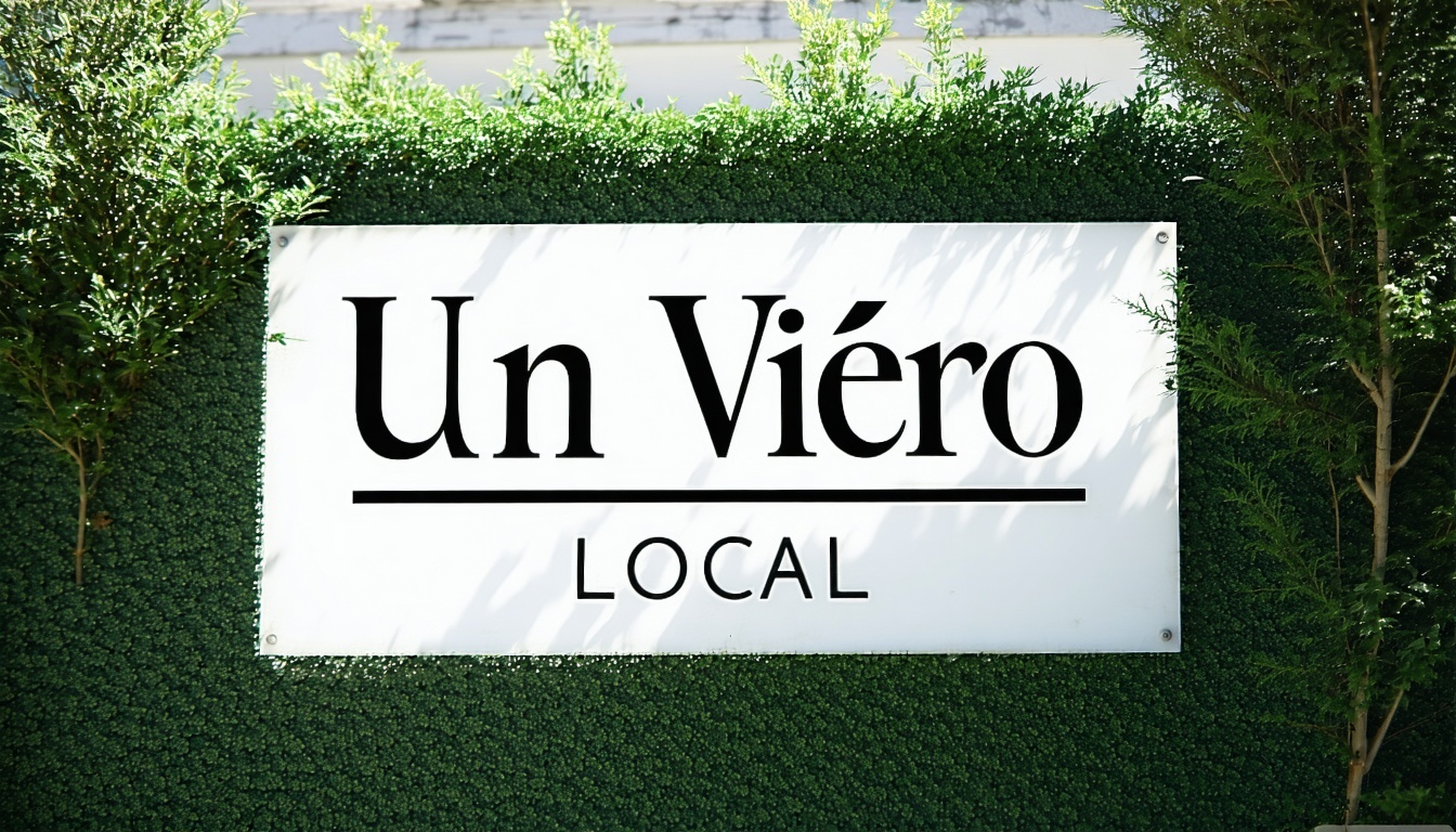Logo de un vivero local
